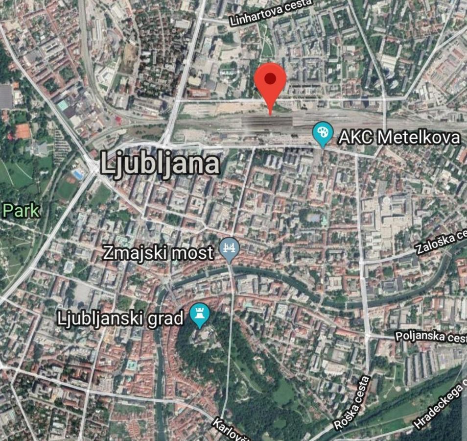 Hostel Railway Lublana Zewnętrze zdjęcie